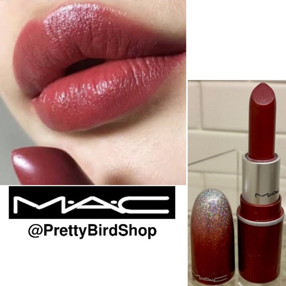Last one! MAC BRICK O LA Lipstick mini NEW Limited Ed Amplified Creme